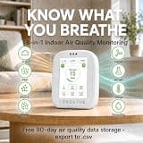 BREATHE Airmonitor Plus Multi-Sensor Indoor Air Quality Detector