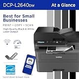 Brother DCP-L2640DW Compact Monochrome Laser Multi-Function Printer, Wi-Fi