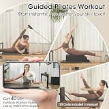 PAETA Premium Wooden Foldable Pilates Reformer Machine with Sitting Box