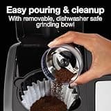 Proctor Silex Sound Shield Electric Coffee Grinder for Herbs and Spices