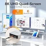GEEKOM A5 Pro AMD Ryzen 5 7530U 16GB RAM 1TB SSD Mini PC