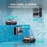WYBOT C1 Professional Cordless Robotic Pool Vacuum with Gyroscope Navigation