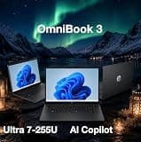 HP OmniBook 7 17.3" FHD Touchscreen AI Laptop (Intel Ultra 7, 32GB RAM, 1TB SSD)