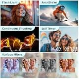 Duluvulu 4K Digital Camera with 48MP Capture, Autofocus and 16X Digital Zoom