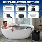 PlungeFit Cold Plunge Chiller Pro, 1/2 HP Drop-in Cooling System with WiFi