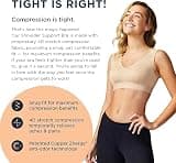 Tommie Copper Women's Shoulder Support Breathable Sweat-Wicking Sports Bra