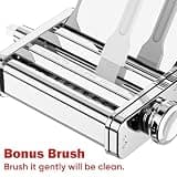 Gvode 3-in-1 All Metal Pasta Maker Attachment for KitchenAid Stand Mixers