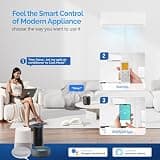 ROVSUN 9,000 BTU Smart WiFi Mini Split AC and Heating System with Inverter
