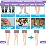 Svowin 3-Layer Adjustable Silica Gel Supination and Overpronation Insoles