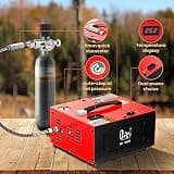 GX PUMP CS1-I Portable PCP Air Compressor, 4500 PSI, Oil-Free Fan Cooled