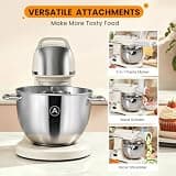 ZACME 8.4-Quart Commercial DC Motor Stand Mixer with NSF Certification