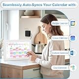 15.6-Inch Digital Wall Calendar and Smart Family Planner with 32GB Internal Storage