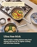 Caraway 12-Inch Nonstick Ceramic Sauté Pan with Lid and 4.5-Quart Capacity