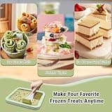 Wdabolu Rolled Ice Cream Maker Tray SUS 304 Stainless Steel Instant Freeze Plate