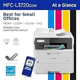 Brother MFC-L3720CDW Wireless Color Laser All-in-One Printer with Fax