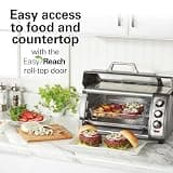 Hamilton Beach 6-Slice Large Capacity Air Fryer Oven with Easy Roll-Top Door