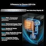 AEOCKY Energy Star Smart Compressor Dehumidifier with Humidistat (74 Pint, 4500 Sq.Ft)