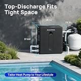 AQUASTRONG 80,000 BTU Top-Discharge Inverter Heating and Cooling Heat Pump