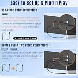 KEFEYA 14" Slim-Bezel Laptop Screen Extender