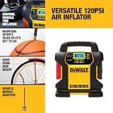 DEWALT DXAEJ14 Digital Portable Power Station & Jump Starter with Air Compressor
