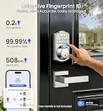 Veise VE012W Built-in Wi-Fi Fingerprint Smart Deadbolt Entry Lock