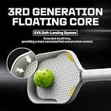 DINKLY Fusion Nova Carbon Fiber Pickleball Paddle