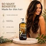 Majestic Pure Biotin Volumizing Shampoo for Hair Loss with DHT-3 Blocker (16 fl oz)