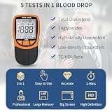 URIT PFS-30A Professional Grade Dry Chemistry 5-in-1 Cholesterol Kit
