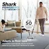 Shark PowerPro Flex Reveal Plus Cordless Vacuum with MultiFLEX Wand IZ382H