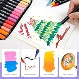 Artecho Dual-Tone Acrylic Paint Markers 72 Colors