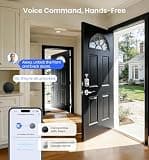 Veise VE012W-B Built-in Wi-Fi Fingerprint Smart Lock with Handle Set