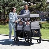 Delta Children Jeep Wrangler Deluxe Convertible 4-Seater Stroller Wagon Series
