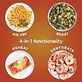 Ninja 5-Quart Air Fryer with Air Crisp and Dehydrate Functions AF141