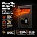 EdenPURE Classic CopperPLUS 1500W Portable Infrared Zone Space Heater