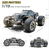 XiyoRC 1:10 Scale 4x4 Off-Road Buggy with IPX4 Water Resistance and 2000mAh Battery