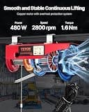 VEVOR 440lbs Electric Hoist with 14ft Control Remote
