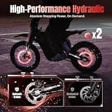 Yozma IN10 Pro 60V 27Ah Mid-Drive Electric Dirt Bike, 5500W Peak Motor