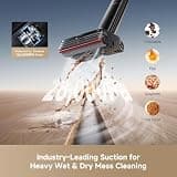 DREAME Aero Pro Steam Wet Dry Vacuum Mop with 70-Minute Runtime