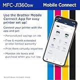 Brother Work Smart MFC-J1360DW Wireless Color Inkjet All-in-One Printer