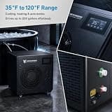 Healcryo 1.5HP Pro MAX WiFi Cold Plunge Chiller