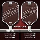 Selkirk Sport SLK Halo Pro XL Elongated Thermoformed Hybrid Pickleball Paddle