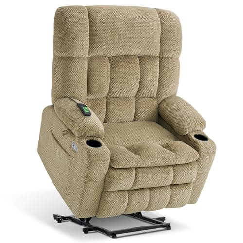 MCombo R7891 Oversized Dual Motor Power Lift Recliner Chair