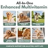 Wholistic Pet Organics Canine Complete Organic Multivitamin Powder for Daily Support