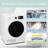 COMFEE’ 2.7 Cubic Foot Ventless Washer Dryer Combo With Inverter Motor