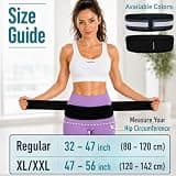 PlayActive Sacroiliac SI Joint Hip Belt with Non-Slip Smart Tab Closures