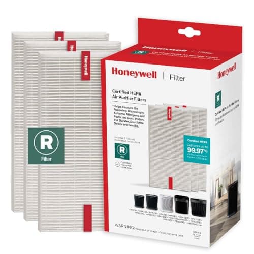 Honeywell Genuine True HEPA Filter R Replacement 3-Pack for HPA 300 Series