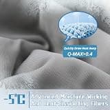 Downcool Queen Dual-Sided Lightweight Cooling Comforter with Honeycomb Quilting