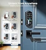 Veise VE027 Built-in Wi-Fi Smart Deadbolt Lock with AI Fingerprint