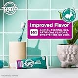 Tom's of Maine Antiplaque & Whitening Fluoride-Free Toothpaste, Peppermint, 2-Pack