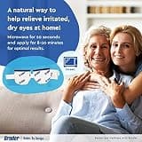 Bruder Moist Heat Eye Compress with Patented MediBeads Technology for Dry Eyes